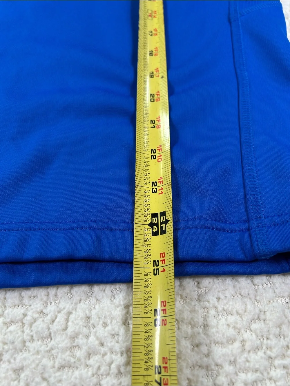 Nike Therma-FIT Fleece 1/4 Zip Pullover Men’s S Royal Blue Training Y2K Sporty